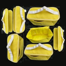 Large Yellow Toilet/Cosmetic Bags x 12