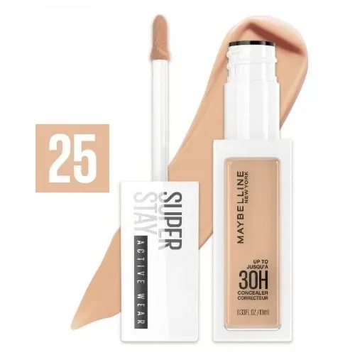 3x Maybelline Super Stay Active Wear 30H Concealer no.25 