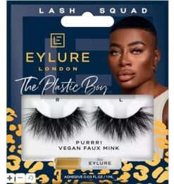 Eylure Lash Squad Black False Eyelashes Unisex x 6
