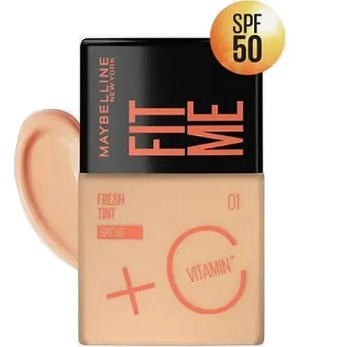 9 x Maybelline New York's Fit Me Fresh Tint with Vitamin C 01