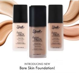 Sleek Bare Skin Foundation Praline X 3