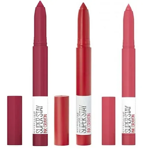  24 x Maybelline SuperStay Ink Crayon Lipstick Matte Longwear Lipsticks 