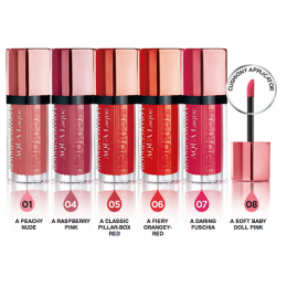 Bourjois Rouge Edition Aqua Laque Lipstick x 12