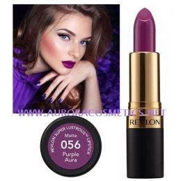 Revlon Superlustrous Lipstick 056 Purple Aura x 6