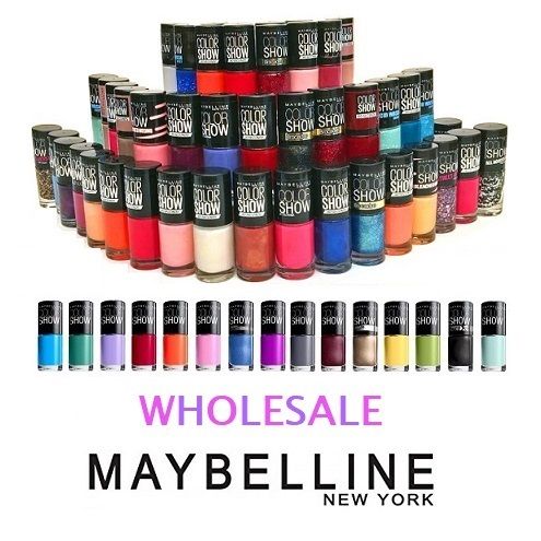 Maybelline Colorshow Nail Polishes x 30